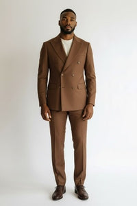 NOAH JOHN: Ultra Slim Double Breast 2pc Suit