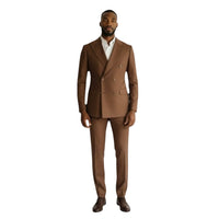 NOAH JOHN: Ultra Slim Double Breast 2pc Suit