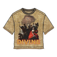REBEL MINDS: BOYS Divine Rhinestone Crop 612-11105