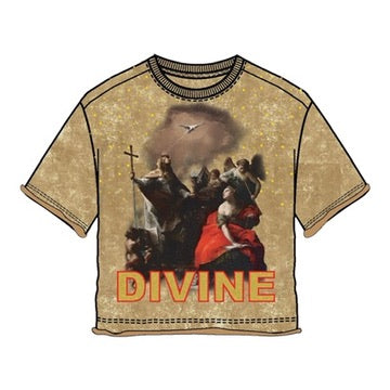 REBEL MINDS: BOYS Divine Rhinestone Crop 612-11105