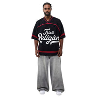 TRUE RELIGION: Crochet Football Jersey 110654