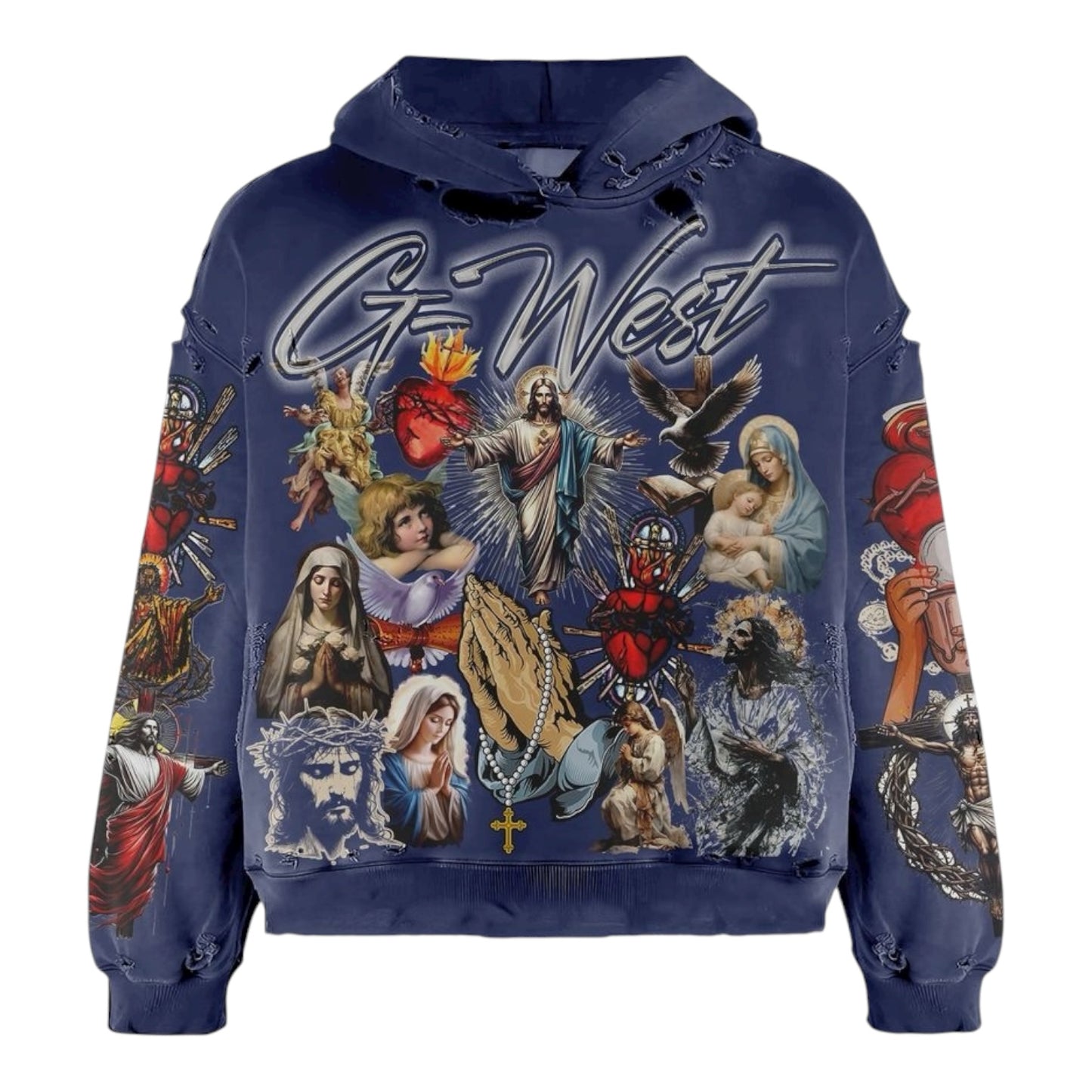 G*WEST: Complicated Prayer Hoodie 1103