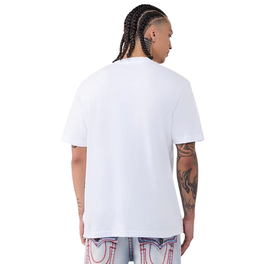 TRUE RELIGION: Buddha Letters SS Tee 110315