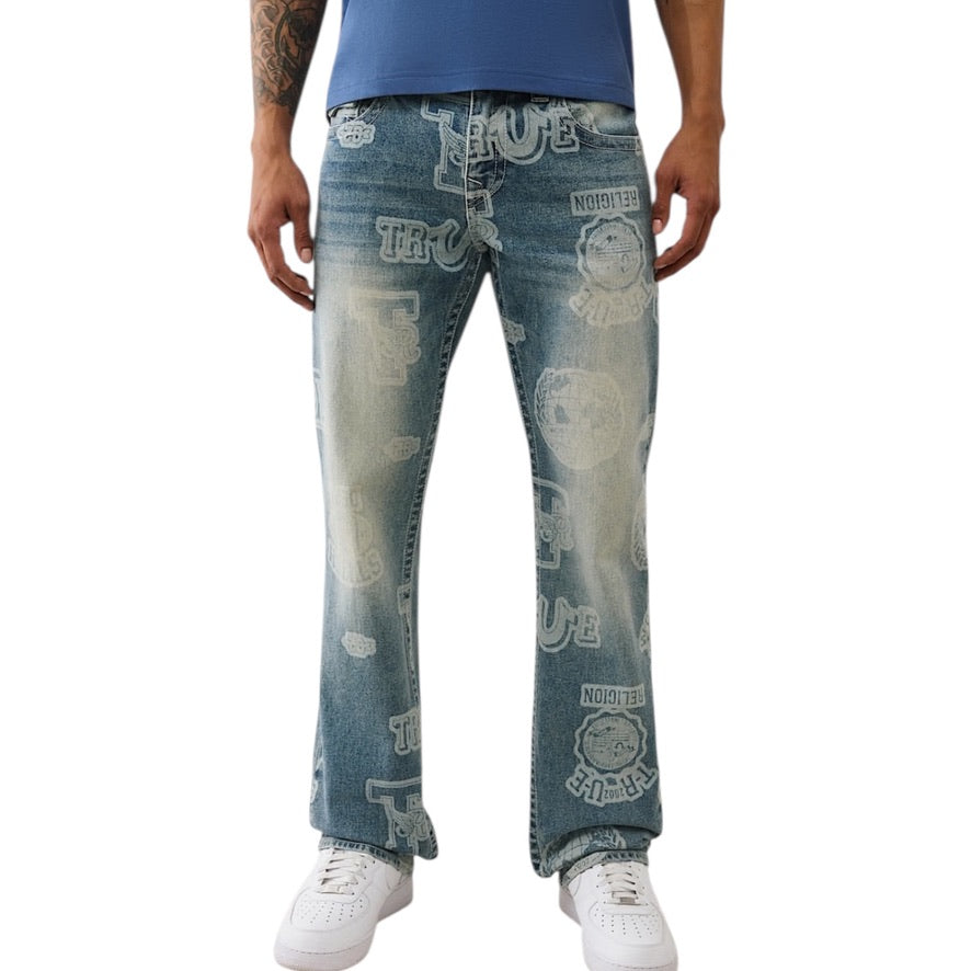 TRUE RELIGION: Ricky Straight Leg Denim 110296