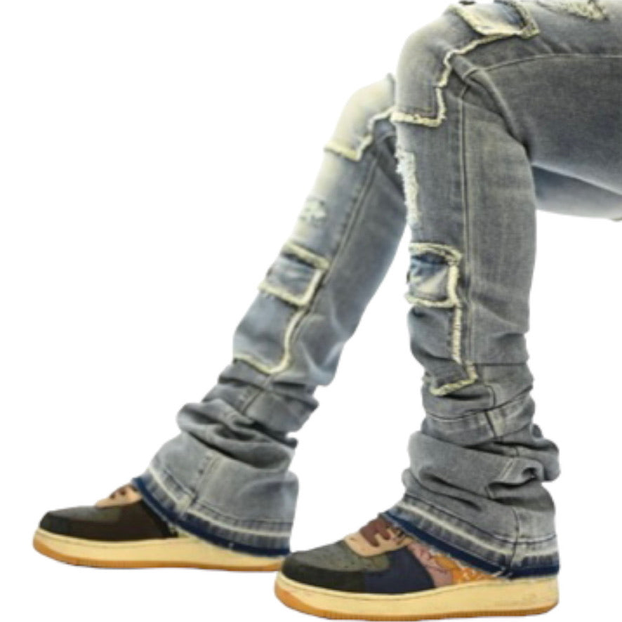 メンズ 値下げ可能 DOCTLINE SUPER STACED DENIM