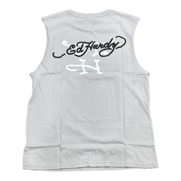 ED HARDY: DG Skull Sleeveless Tee