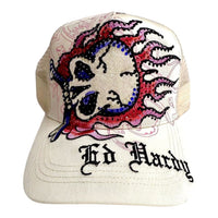 ED HARDY: Flame Skull Trucker 93RS