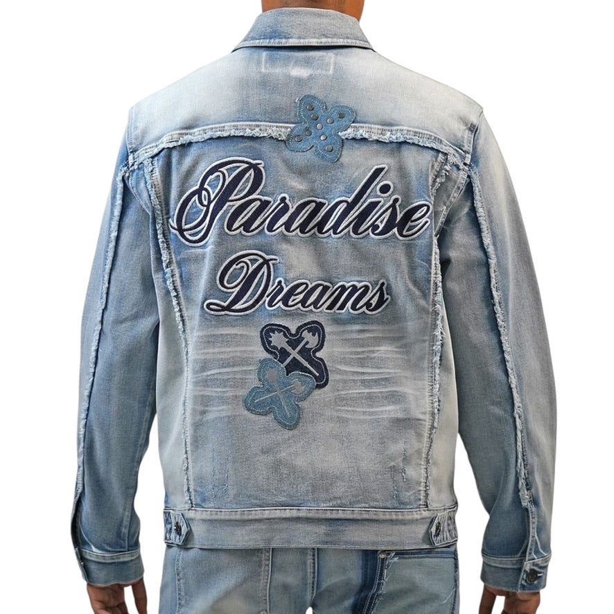 JUREN: Paradise Dreams Denim Jacket 101