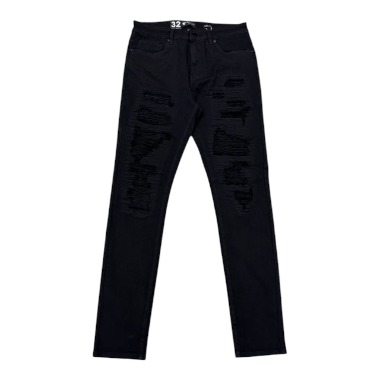 WAIMEA: Skinny Distressed Jean M8021