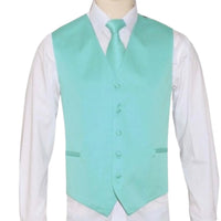 BRAND Q:  Solid Satin Vest 10