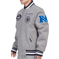 PRO STANDARD: Cowboys Varsity Crest Emblem Varsity Jacket