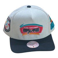 MITCHELL & NESS: Spurs Cream Team Snapback