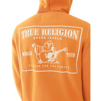 TRUE RELIGION: Big Fleece Zip Up Hoodie 109010