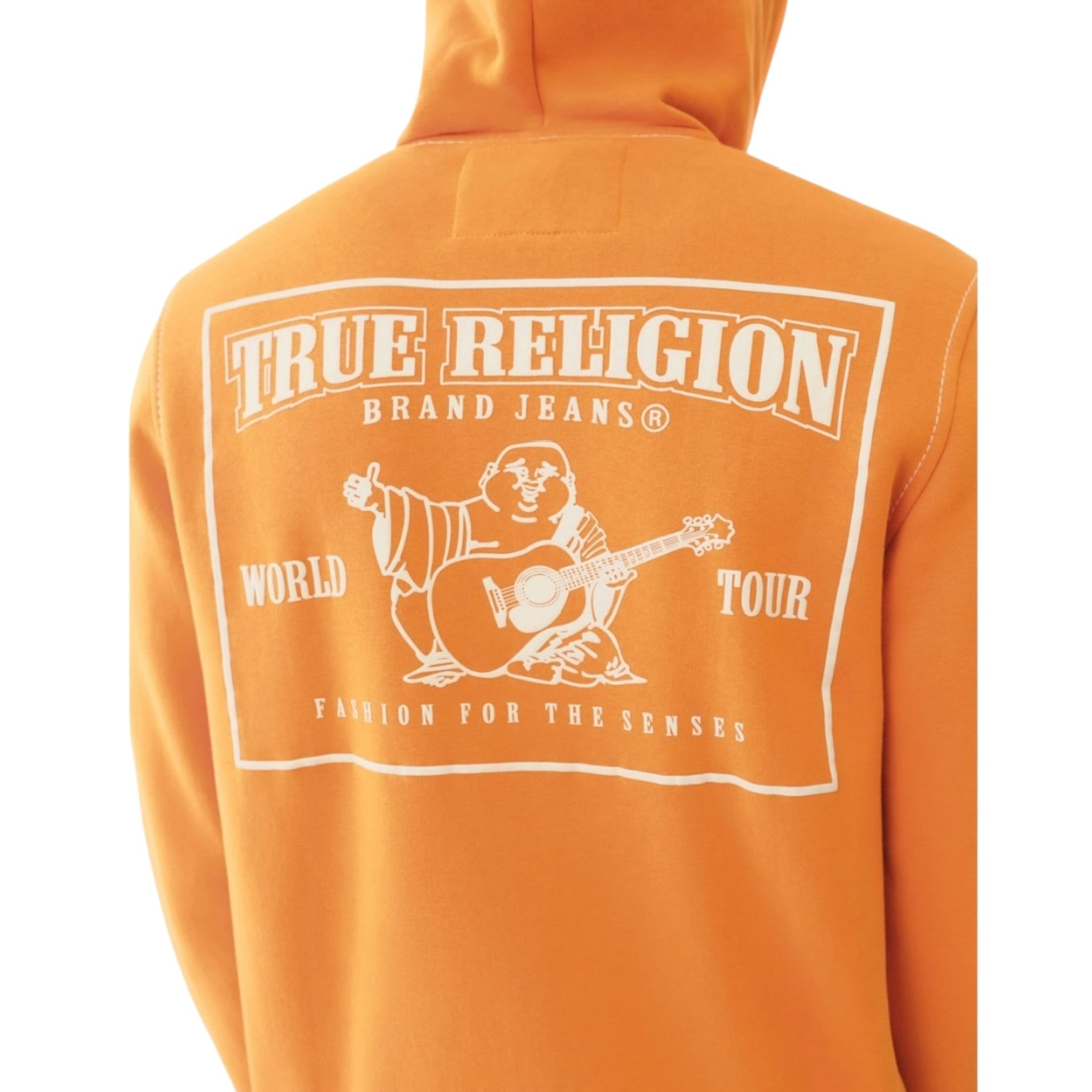 TRUE RELIGION: Big Fleece Zip Up Hoodie 109010