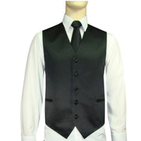 BRAND Q:  Solid Satin Vest 10