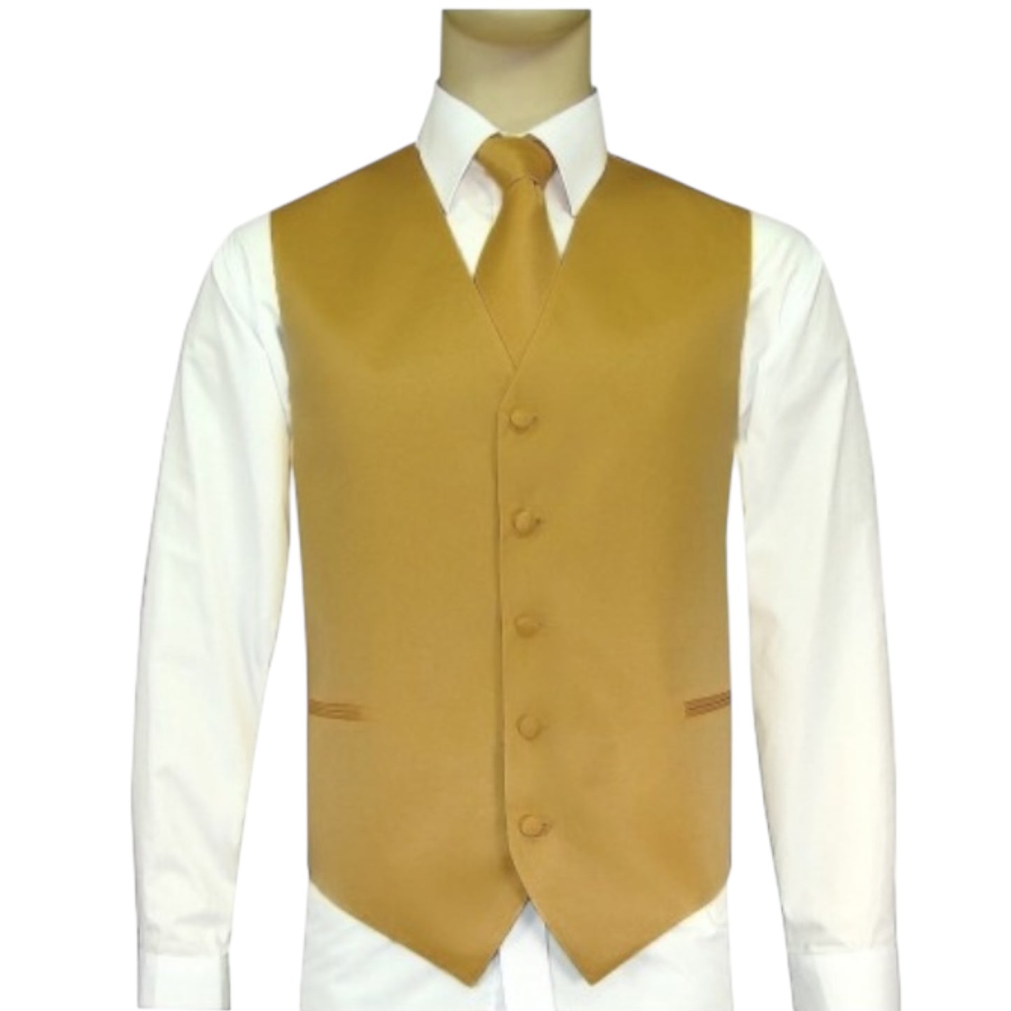 BRAND Q:  Solid Satin Vest 10