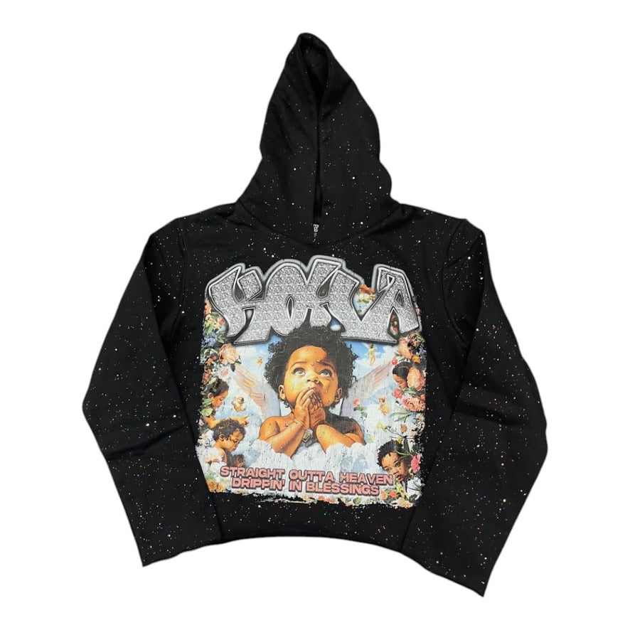 KOYA: KIDS Drippin In Blessings Hoodie KKH03