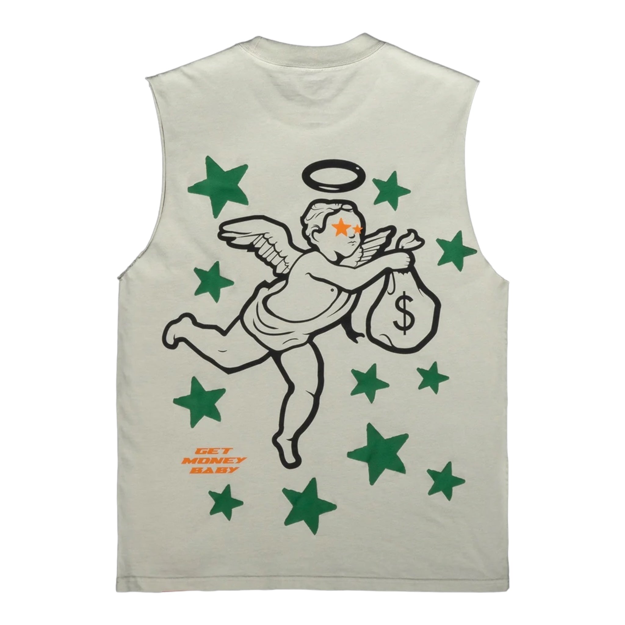 HASTA MUERTE: Get Money Stars Angel Sleeveless Tee