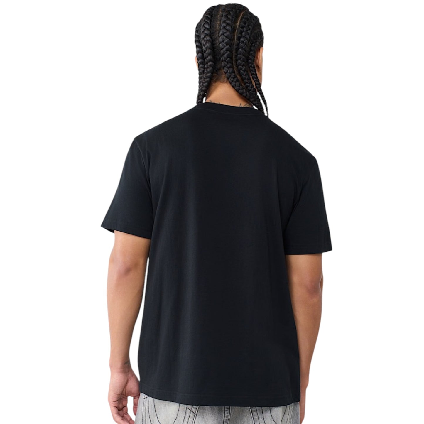 TRUE RELIGION: Checkered Buddha SS Tee 110316