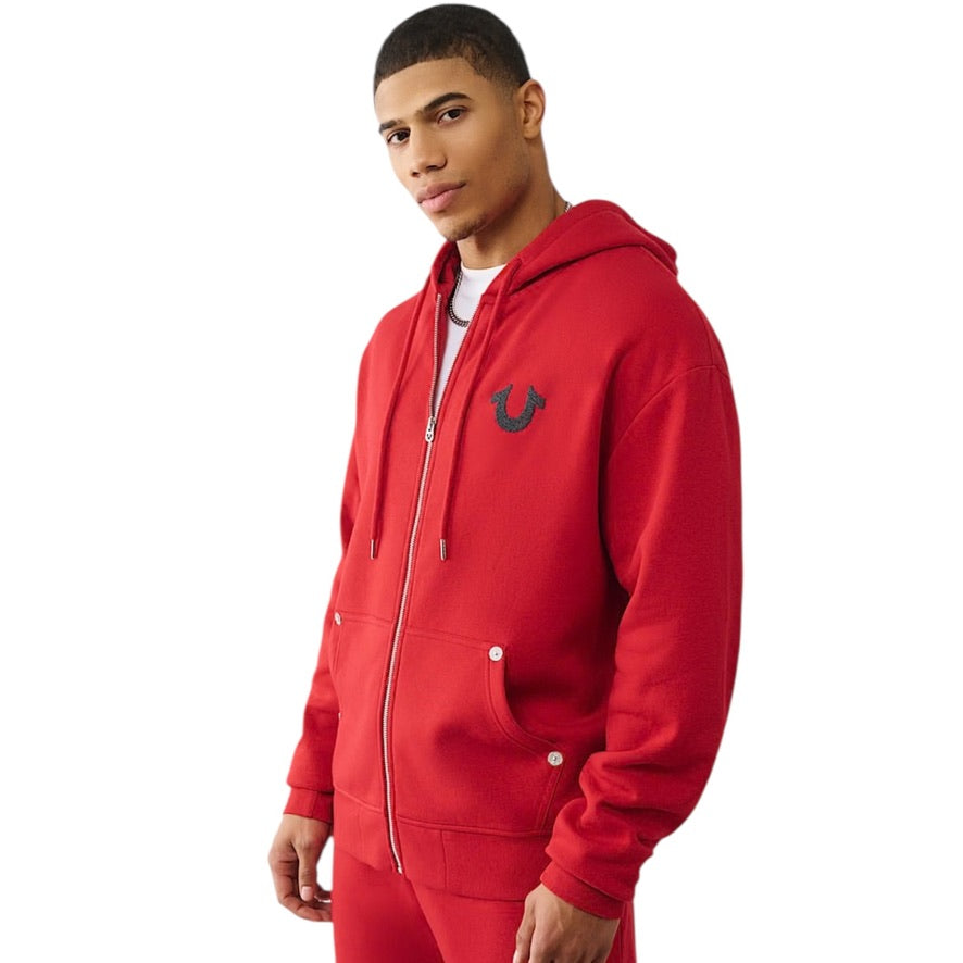 TRUE RELIGION: World Tour Zip Hoodie Jogger Set