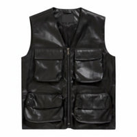 JORDAN CRAIG: PU Cargo Vest 4428