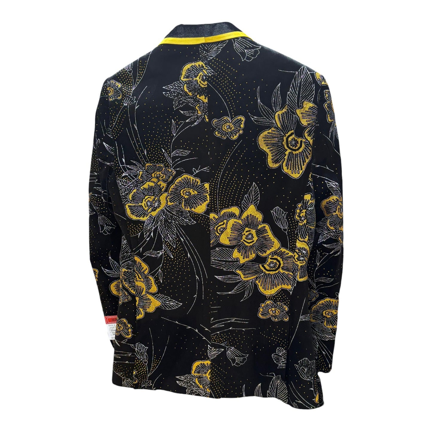 MAZARI: Floral Metallic Blazer 9640