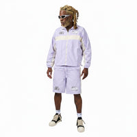 DUAA: Stellar Nebula Nylon Short Set