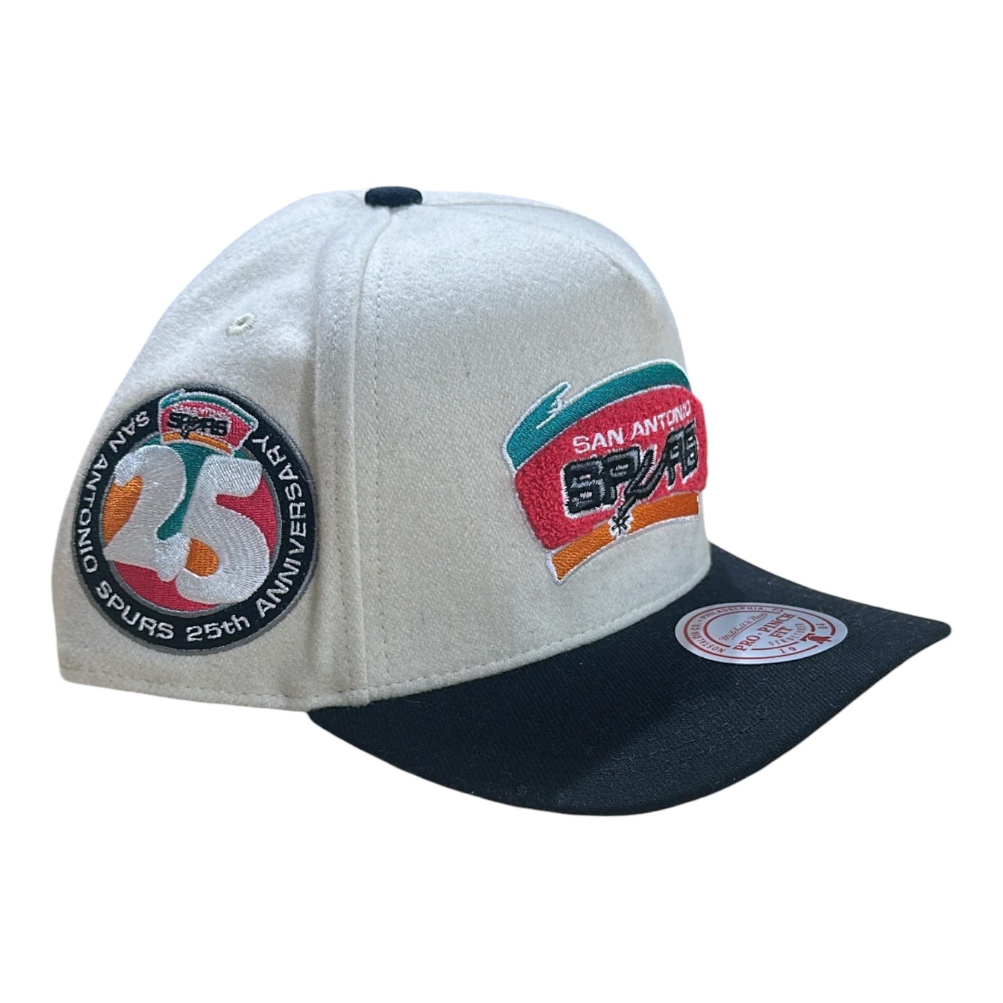 MITCHELL & NESS: Spurs Cream Team Snapback