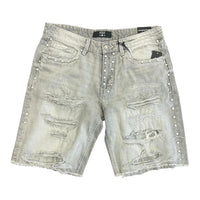 JORDAN CRAIG: Distressed Rhinestone Shorts JBP109S