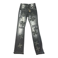 JORDAN CRAIG: BOYS Cross Patches Stacked Denim 9118