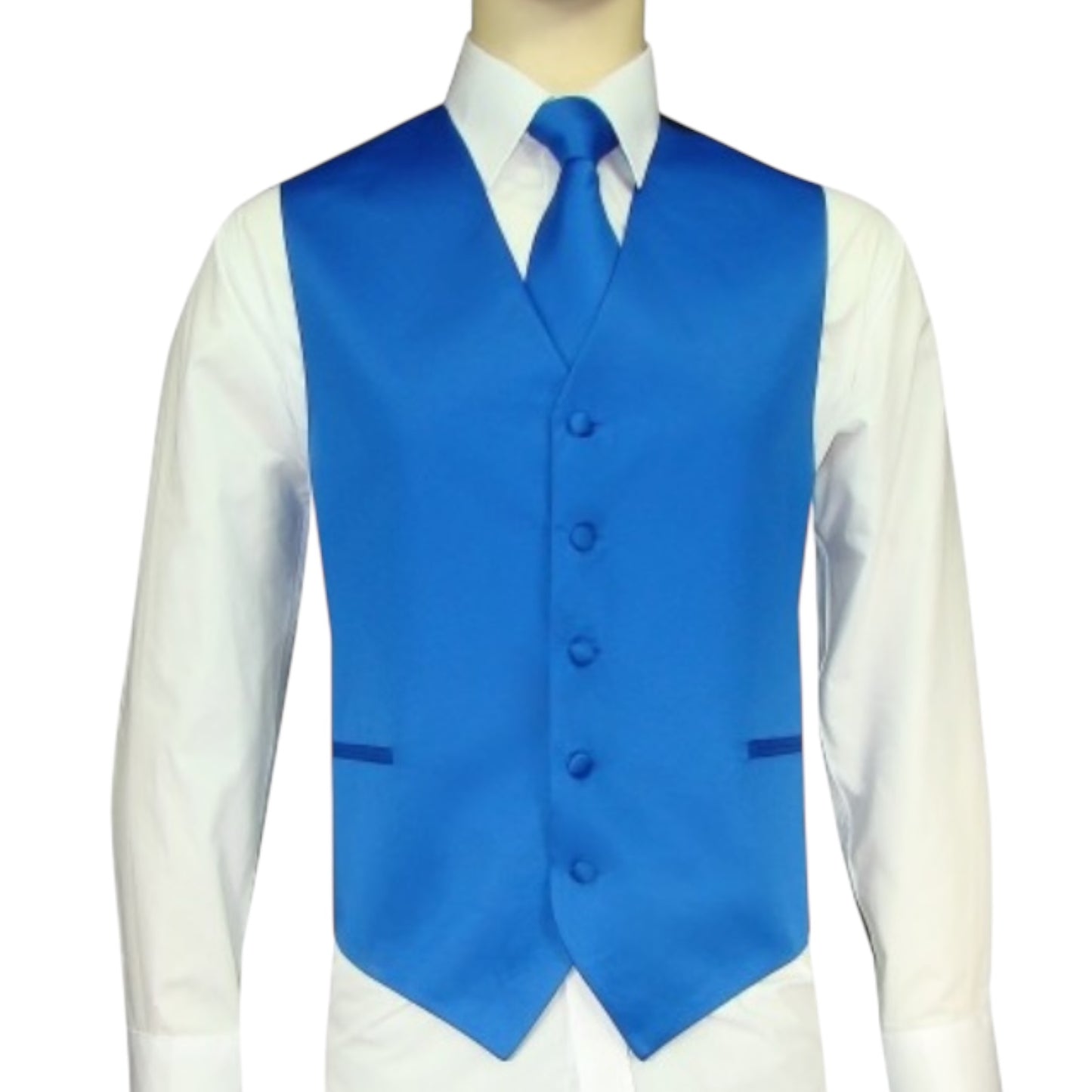 BRAND Q:  Solid Satin Vest 10