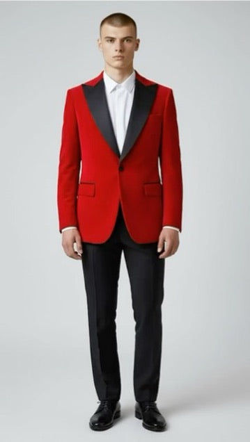 NOAH JOHN: Solid Velvet Sports Coat