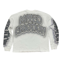 MIXED EMOTION: Resurrection Rhinestone LS Tee
