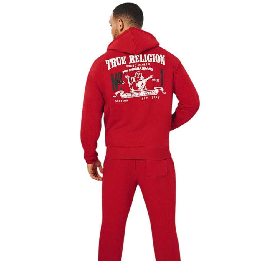 TRUE RELIGION: World Tour Zip Hoodie Jogger Set