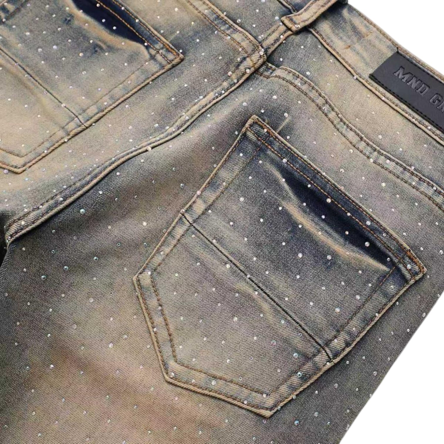 DNA: MND GMZ Studded Denim – On Time Fashions