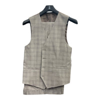 STACY ADAMS: Plaid 3pc. Modern Fit SA08-522