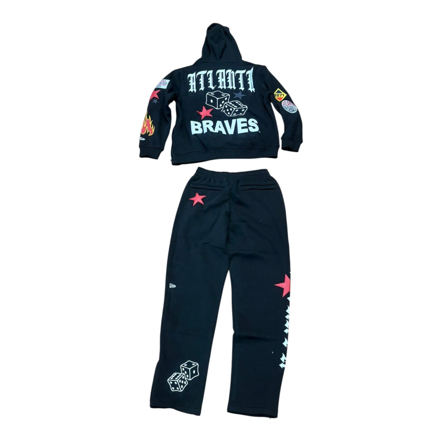 NEW ERA: Braves UpThre Hoodie Set