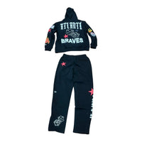 NEW ERA: Braves UpThre Hoodie Set