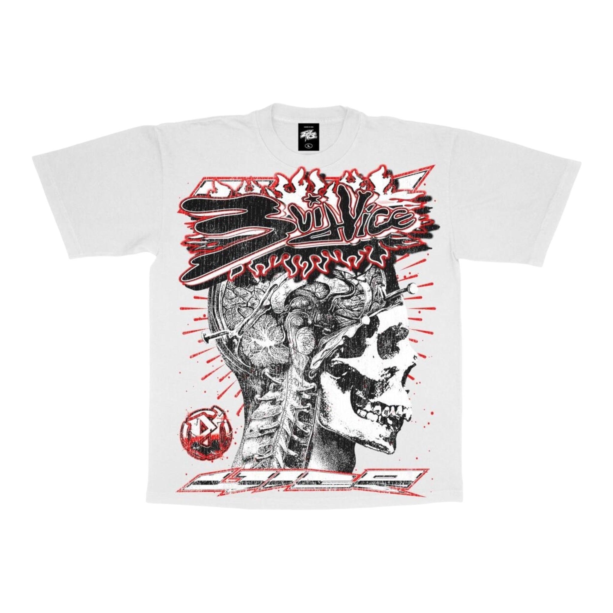 EVIL VICE: Nail Head SS Tee 12