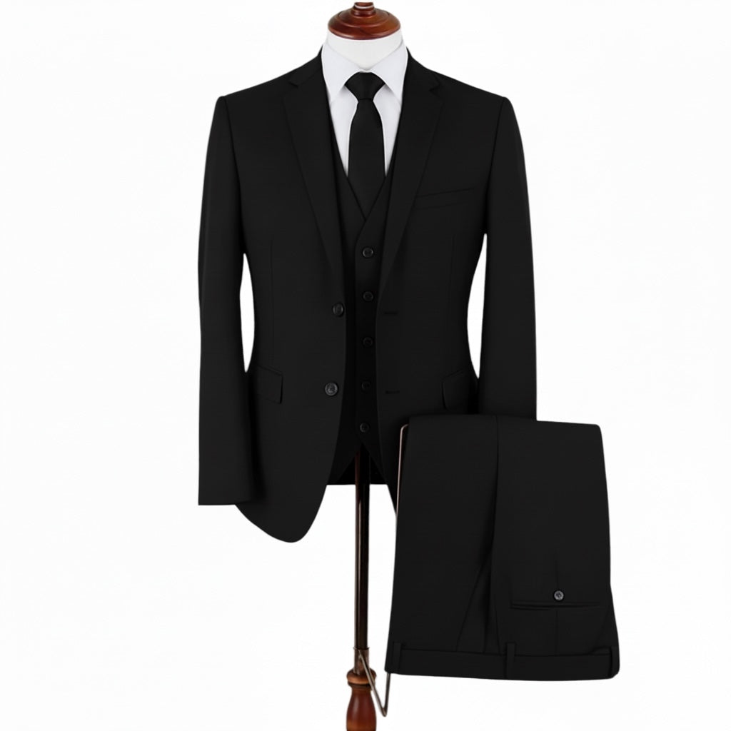 NOAH JOHN: Solid 3pc Slim Suit