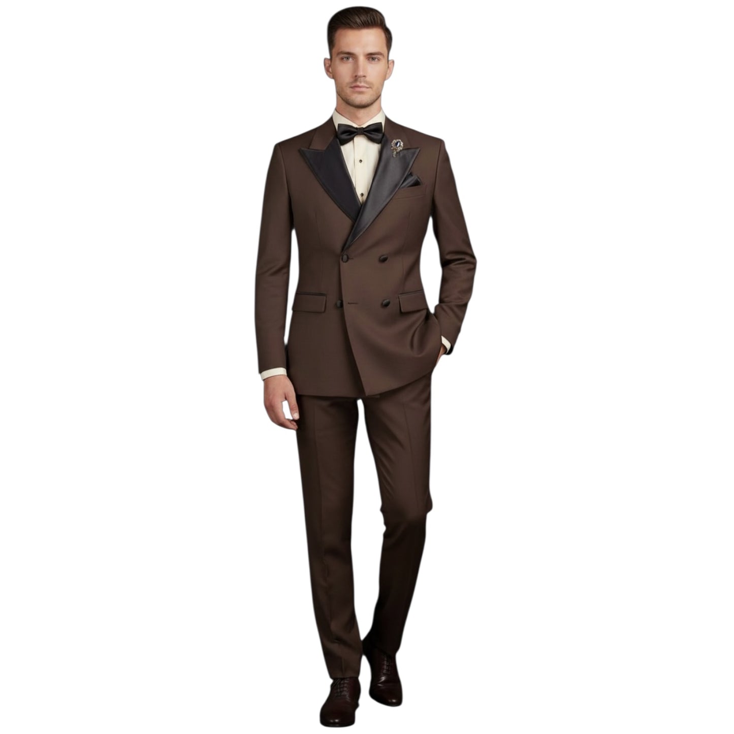 VINCI: Double Breast Modern Fit Tuxedo TDB-900