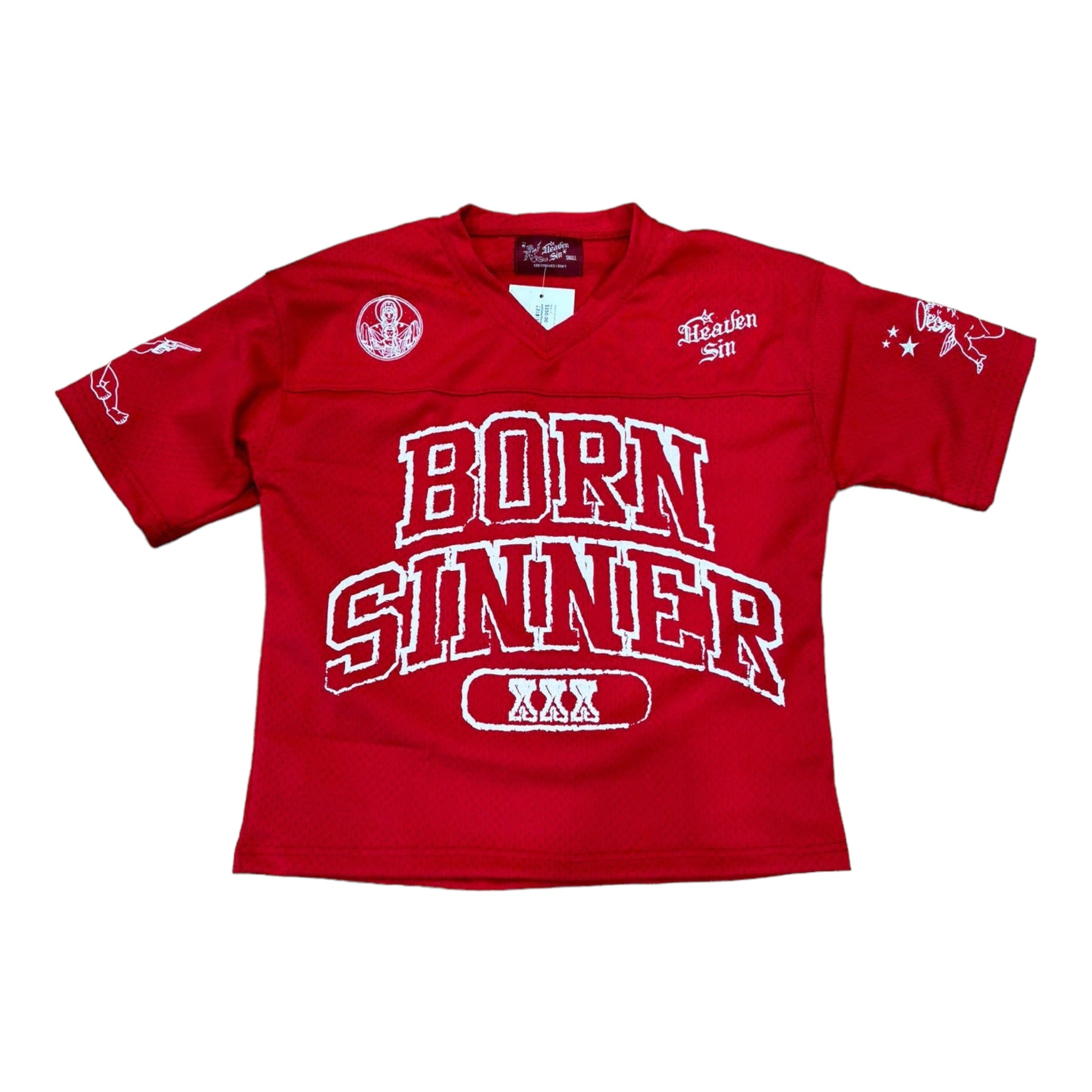 HEAVEN SIN: Born Sinner Football Jersey HS03