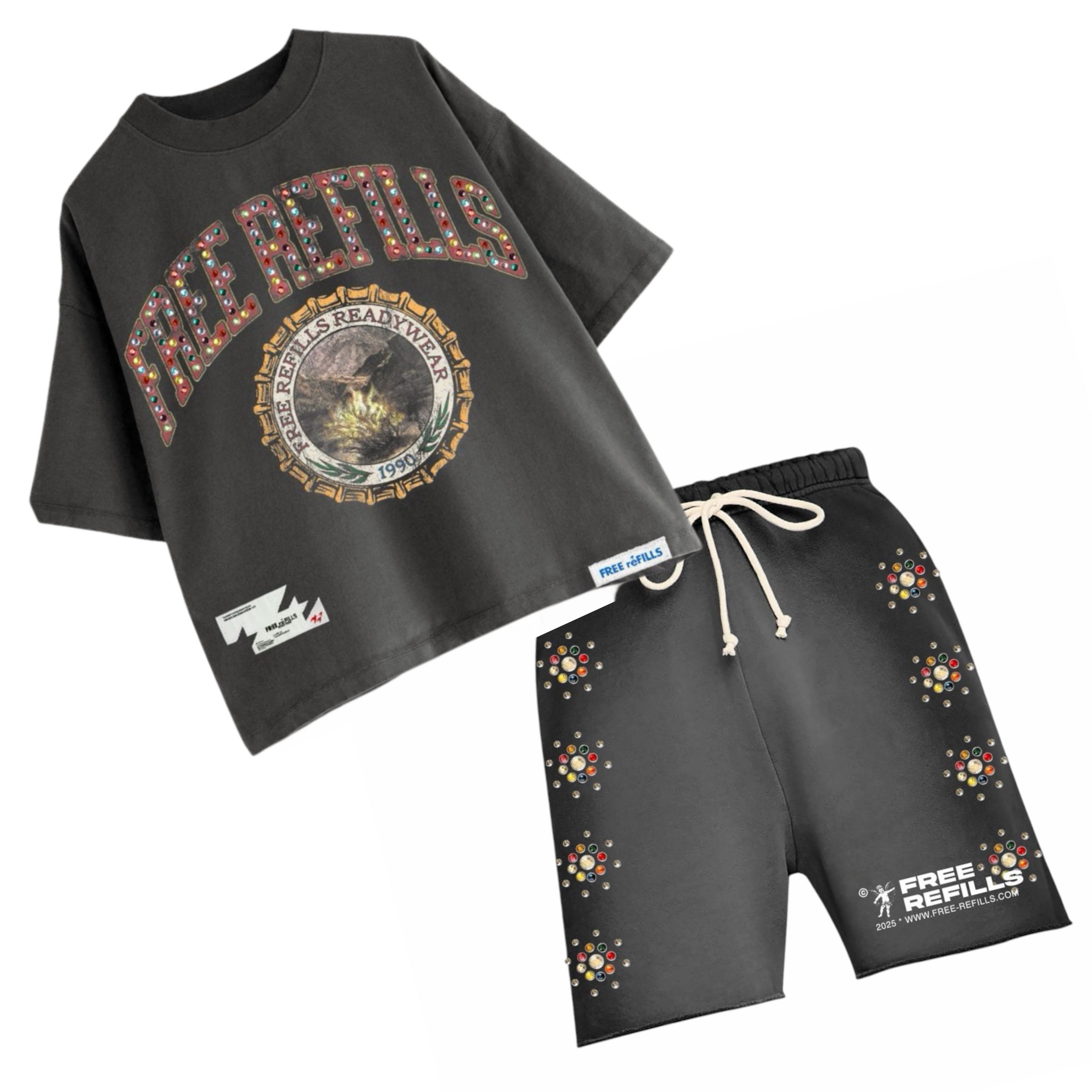 FREE REFILLS: Gem Short Set