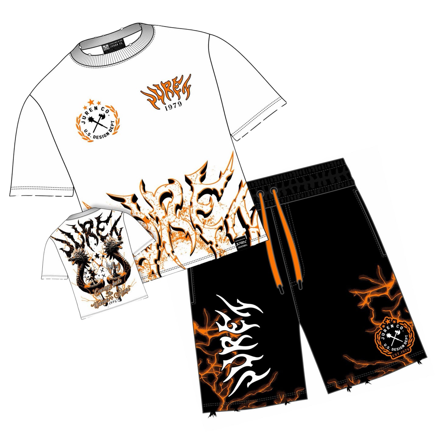 JUREN: Heart of Lightning Short Set