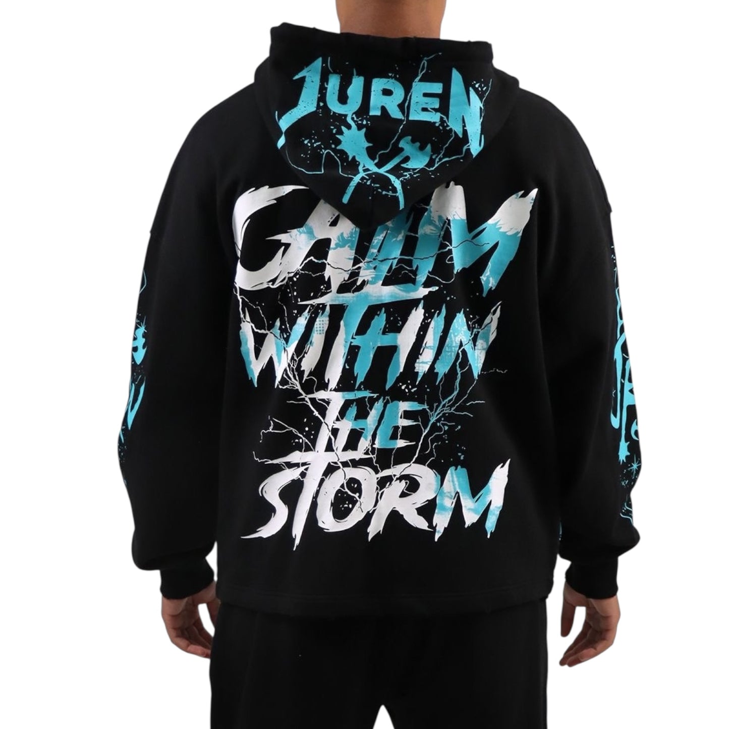 JUREN: Calm Within The Storm Zip Up Hoodie 201