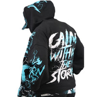 JUREN: Calm Within The Storm Zip Up Hoodie 201