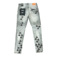 JORDAN CRAIG: Stamped Skinny Jeans JS2293
