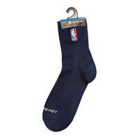 FOR BARE FEET: Classic NBA Logoman Crew Socks