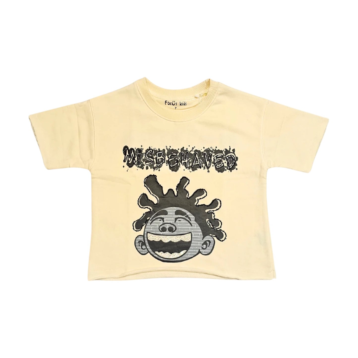 FOCUS: BOYS Misbehaved Crop SS Tee 80699