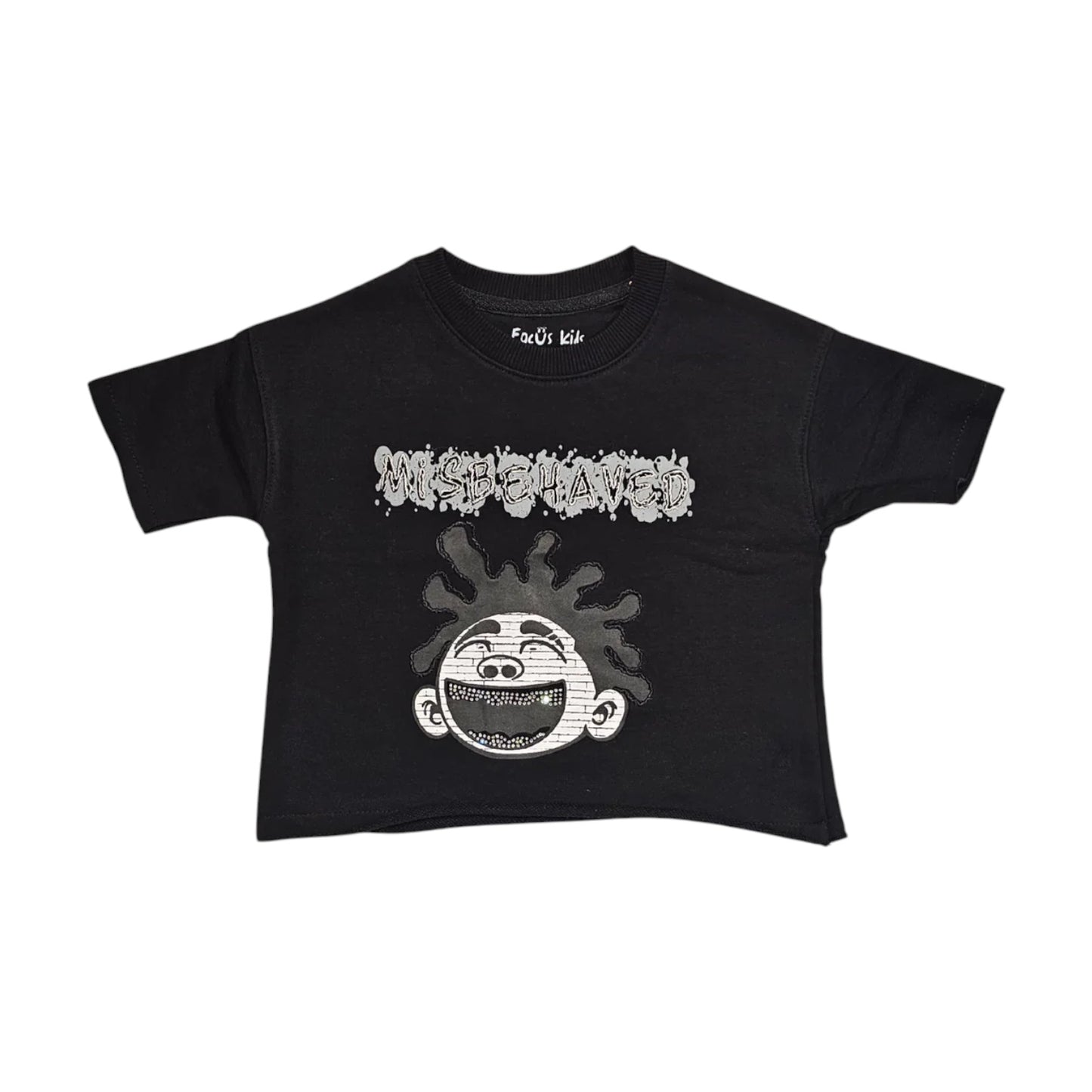 FOCUS: BOYS Misbehaved Crop SS Tee 80699